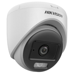 Hikvision Eco-ColorVu 2MP plastic turret  2.8mm lens 20m IR/20m white light  12VDC 