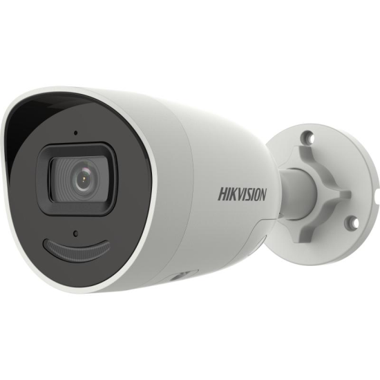 Hikvision AcuSense 4MP bullet  2.8mm lens  up to 40m IR  120dB WDR  microphone  built-in strobe-light & siren 12VDC/POE 