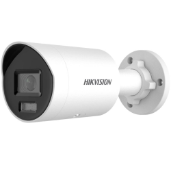Hikvision Hybrid ColorVu 4MP bullet 2.8mm lens 40m hybrid IR/white light 130dB WDR 12VDC/POE 