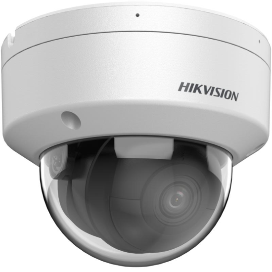 Hikvision AcuSense 4MP dome 2.8mm lens 30m IR 120dB WDR F1.0 lens microphone 2 audio/ 1 alarm I/O  12VDC/POE 