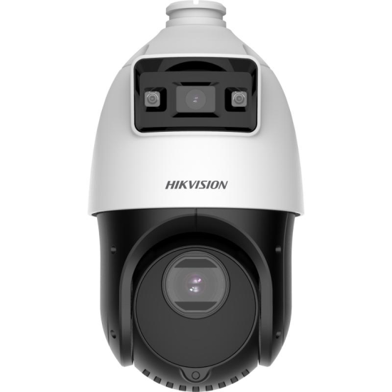 Hikvision TandemVu 4MP PTZ  25x optical zoom 100m IR 120dB WDR 4MP ColorVu bullet channel with 30m illumination 12VDC/POE+ 