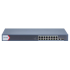 Hikvision Hikvision 16-port smart gigabit POE switch 230w POE budget  Hikvision topology management 1 combo Gigabit/SFP ports 