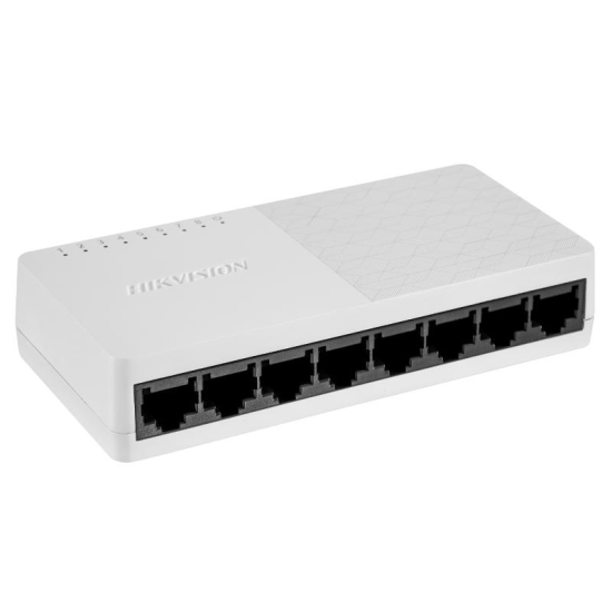 Hikvision Hikvision 8 port Gigabit switch, plastic casing