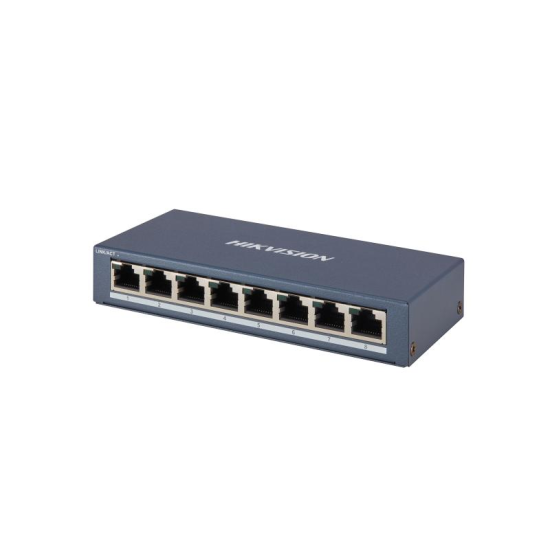 Hikvision Hikvision 8 port Gigabit switch, metal casing