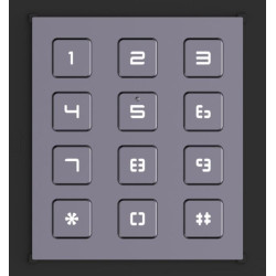Hikvision DS-KD8003 keypad module  indoor station dialing  pin-code access control 