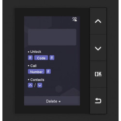 Hikvision Display module for DS-KD8003 modular intercom