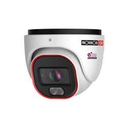 Provision ISR 4MP Active Deterrence MVF Lens Dome-Turret IP Camera [DH-340ADN-MVF-V4]