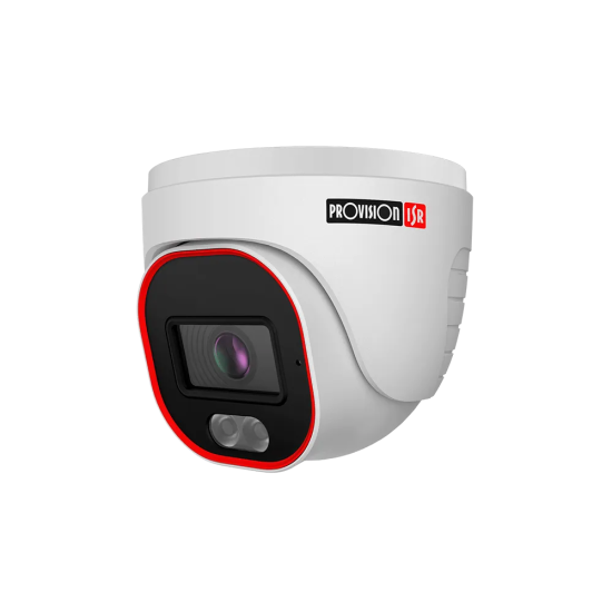 Provision ISR 4MP Fixed Lens Dome-Turret IP Camera 
